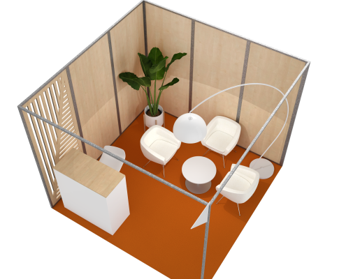 stand packagés Bois Axo