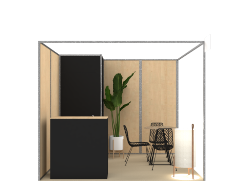stand packagés Bois noir 02