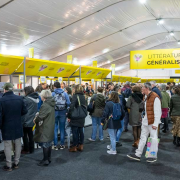 Printemps du livre, Montaigu, Arche, aménagement, slon du livre, pack stand, modulaire, enseigne sur-mesure